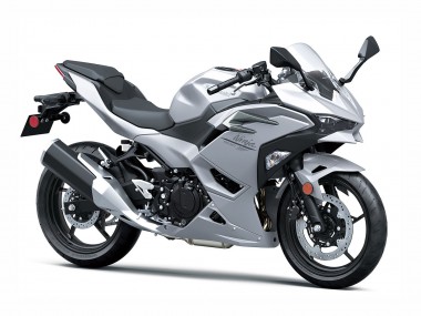 Migliori Carena Moto Kawasaki Ninja 500 EX500R 2024-2025 - Metallico Argento Ninja