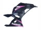 Migliori Carena Moto Kawasaki Ninja 400 2018-2024 - Nero Opaco Rosa