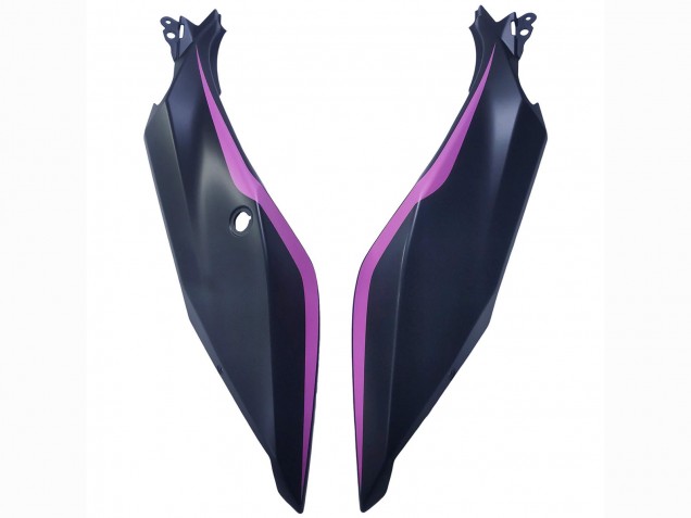 Migliori Carena Moto Kawasaki Ninja 400 2018-2024 - Nero Opaco Rosa