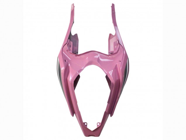 Migliori Carena Moto Kawasaki Ninja 400 2018-2024 - Rosa Nero Opaco Honeycomb