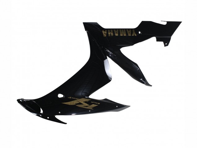 Migliori Carena Moto Yamaha YZF 1000 R1 2004-2006 - Nero Lucido Oro Decals