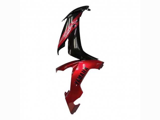 Migliori Carena Moto Yamaha YZF 1000 R1 2004-2006 - Rosso Nero Lucido