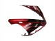 Migliori Carena Moto Yamaha YZF 1000 R1 2004-2006 - Rosso Nero Lucido