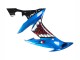 Migliori Carena Moto Yamaha YZF 1000 R1 2004-2006 - Blu Nero Rosso Bianco Squalo
