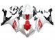 Migliori Carena Moto Yamaha YZF 1000 R1 2007-2008 - Bianco Rosso Nero