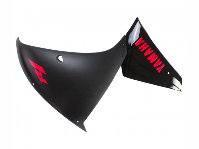 Migliori Carena Moto Yamaha YZF 1000 R1 2009-2011 - Nero Opaco Rosso Decal