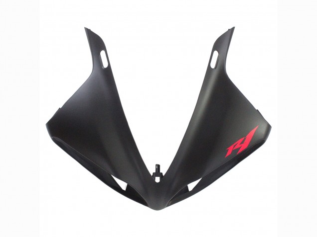 Migliori Carena Moto Yamaha YZF 1000 R1 2009-2011 - Nero Opaco Rosso Decal