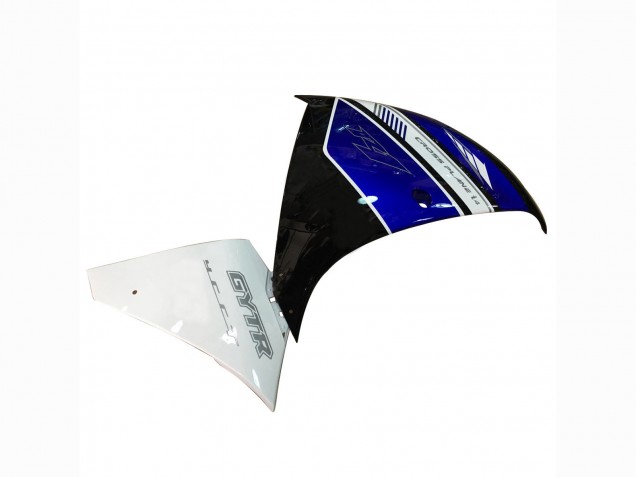Migliori Carena Moto Yamaha YZF 1000 R1 2012-2014 - Bianco Blu Nero
