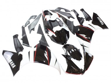 Migliori Carena Moto Yamaha YZF 1000 R1 2012-2014 - Bianco Rosso Nero Lucido