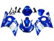 Migliori Carena Moto Yamaha YZF 600 R6 1998-2002 - Blu Bianco