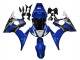 Migliori Carena Moto Yamaha YZF R6 2003-2004 - Blu Bianco Nero Lucido Yamalube