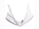 Migliori Carena Moto Yamaha YZF R6S 2006-2009 - Bianco Nero Lucido