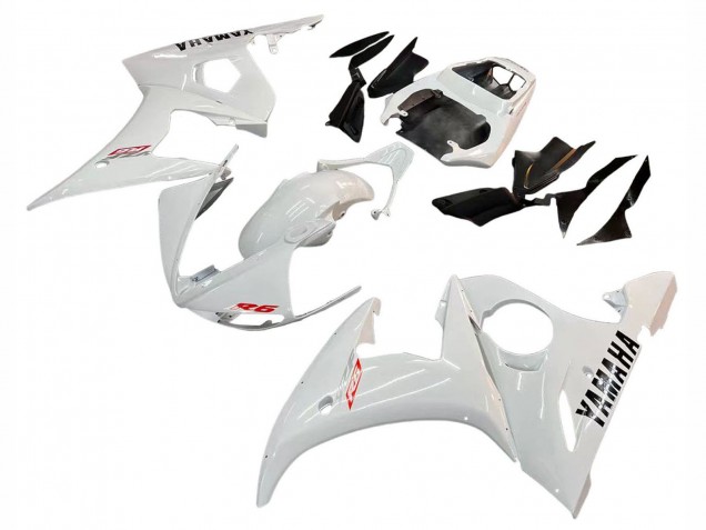 Migliori Carena Moto Yamaha YZF R6 2003-2004 - Bianco