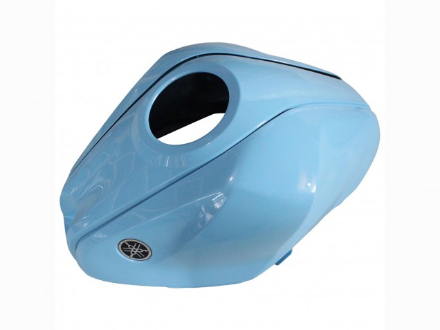 Migliori Carena Moto Yamaha YZF R3/R25 2015-2018 - Azzurro Chiaro Nero Yamalube 21