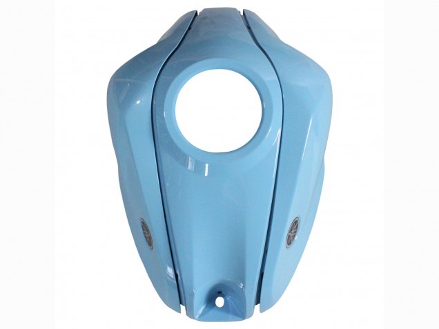 Migliori Carena Moto Yamaha YZF R3/R25 2015-2018 - Azzurro Chiaro Nero Yamalube 21