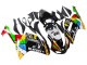 Migliori Carena Moto Kawasaki ZX6R 2007-2008 - Colorato Playboy 223
