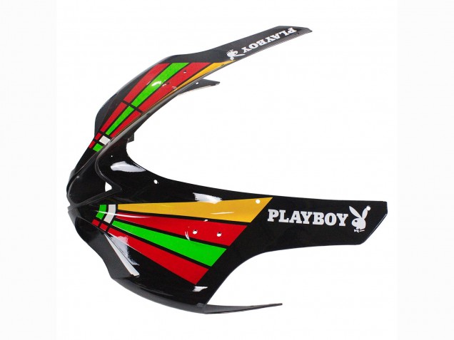 Migliori Carena Moto Kawasaki ZX6R 2007-2008 - Colorato Playboy 223