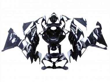 Migliori Carena Moto Kawasaki ZX6R 2019-2022 - Nero Lucido Bianco