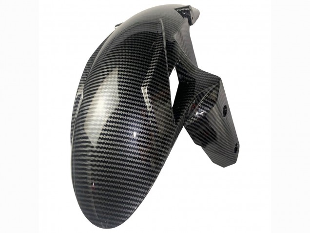 Migliori Carena Moto Kawasaki ZX6R 2019-2022 - Bianco Nero Fibra di Carbonio