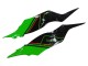 Migliori Carena Moto Kawasaki ZX6R 2019-2022 - Verde Nero Lucido Rosso