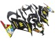 Migliori Carene Moto Kawasaki EX300 2013-2017 - Nero Lucido Giallo Rosso Verde Blu Bianco