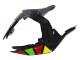 Migliori Carene Moto Kawasaki EX300 2013-2017 - Nero Lucido Giallo Rosso Verde Blu Bianco