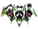 Migliori Carene Moto Kawasaki EX300 2013-2017 - Verde Bianco Rosso Nero Elf