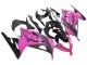 Migliori Carene Moto Kawasaki EX300 2013-2017 - Rosa Nero
