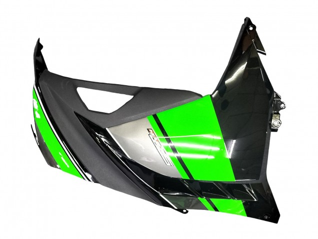 Migliori Carene Moto Kawasaki EX300 2013-2017 - Verde Argento Nero