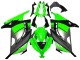 Migliori Carene Moto Kawasaki EX300 2013-2017 - Verde Argento Nero