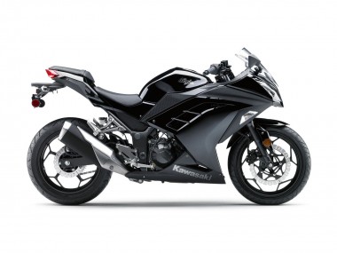 Migliori Carena Moto Kawasaki EX300 2013-2024 - Nero Lucido Nero Opaco