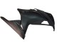 Migliori Carena Moto Kawasaki EX300 2013-2024 - Nero Lucido Nero Opaco