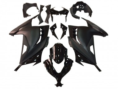 Migliori Carena Moto Kawasaki EX300 2013-2024 - Nero Lucido Nero Opaco