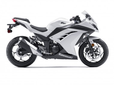 Migliori Carena Moto Kawasaki EX300 2013-2024 - Bianco Nero