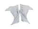 Migliori Carena Moto Kawasaki EX300 2013-2024 - Bianco Nero