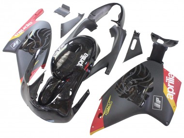 Migliori Carena Moto Aprilia RS125 2000-2005 - Nero Rosso Giallo