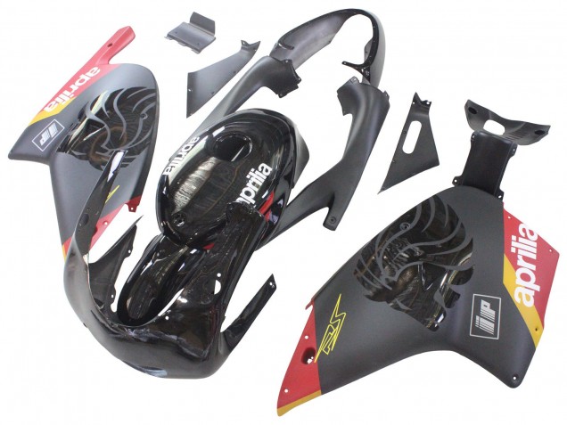 Migliori Carena Moto Aprilia RS125 2000-2005 - Nero Rosso Giallo