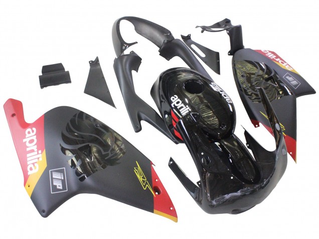 Migliori Carena Moto Aprilia RS125 2000-2005 - Nero Rosso Giallo