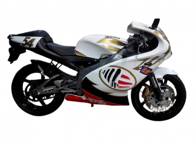 Migliori Carena Moto Aprilia RS125 2000-2005 - Bianco Giallo Rosso