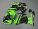 Migliori Carena Moto Kawasaki ZX6R 2009-2012 - Verde Nero Lucido Elf Touch4 Bridgestone