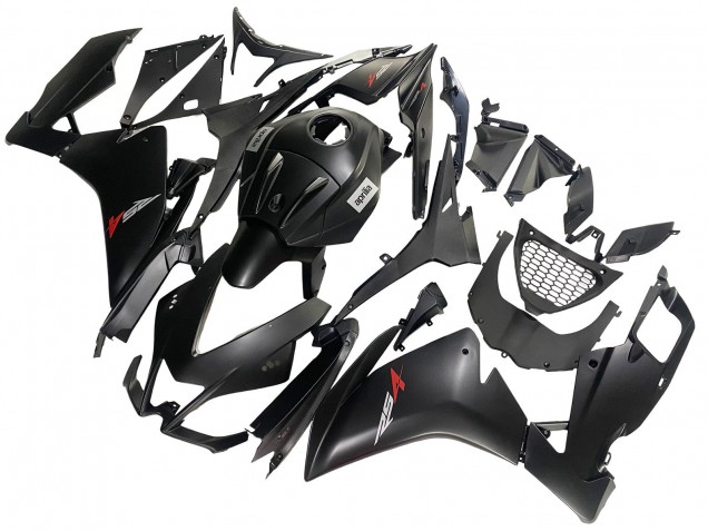Migliori Kit Carena Moto Aprilia RS4 50 125 2012-2019 - Nero Opaco