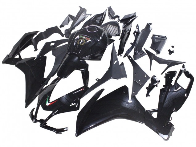 Migliori Carena Moto Aprilia RS4 50 125 2012-2018 - Nero Lucido