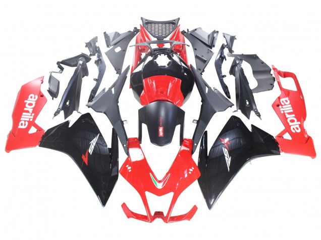 Migliori Carena Moto Aprilia RS4 50 125 2012-2018 - Rosso Nero Lucido