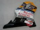 Migliori Carena Moto Honda CBR600 F4i 2004-2007 - Giallo Blu Bianco Nero Nastro Azzurro