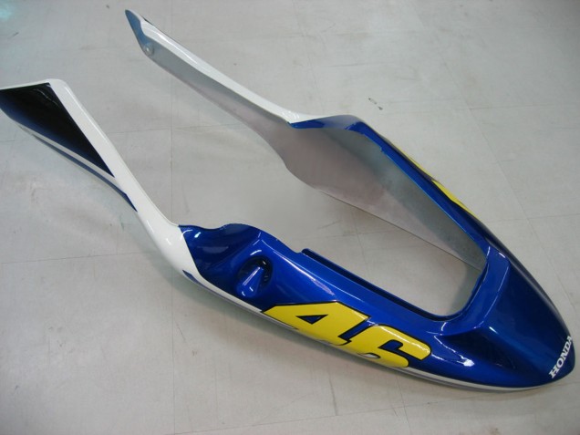Migliori Carena Moto Honda CBR600 F4i 2004-2007 - Giallo Blu Bianco Nero Nastro Azzurro