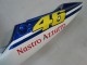 Migliori Carena Moto Honda CBR600 F4i 2004-2007 - Giallo Blu Bianco Nero Nastro Azzurro