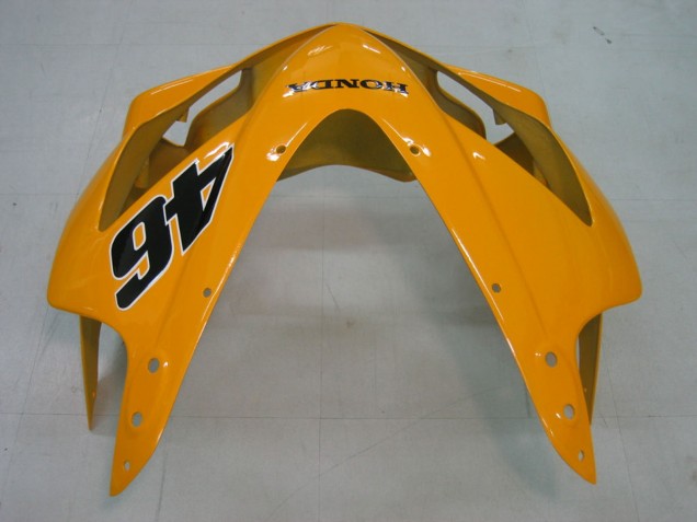Migliori Carena Moto Honda CBR600 F4i 2004-2007 - Giallo Blu Bianco Nero Nastro Azzurro