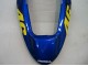 Migliori Carena Moto Honda CBR600 F4i 2004-2007 - Giallo Blu Bianco Nero Nastro Azzurro