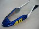 Migliori Carena Moto Honda CBR600 F4i 2004-2007 - Giallo Blu Bianco Nero Nastro Azzurro