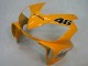 Migliori Carena Moto Honda CBR600 F4i 2004-2007 - Giallo Blu Bianco Nero Nastro Azzurro